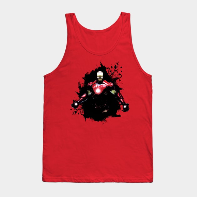 Iron Suit Tank Top by GraphikTeez